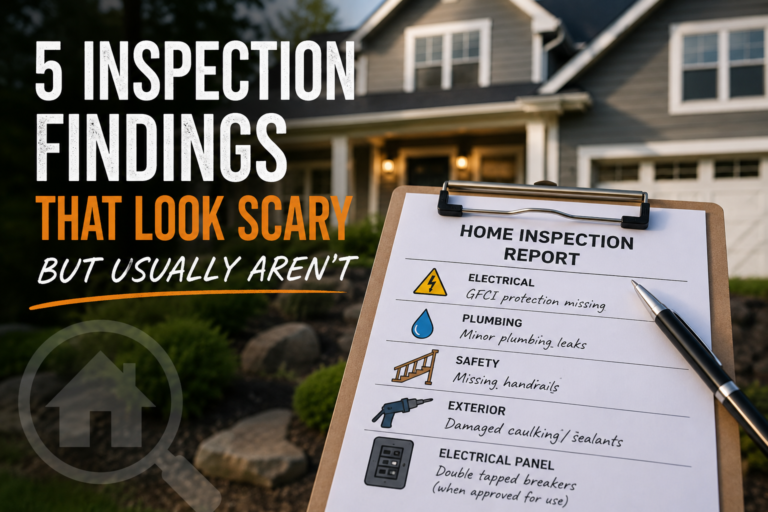Five Inspection Findings That Look Scary  (But Usually Aren’t)