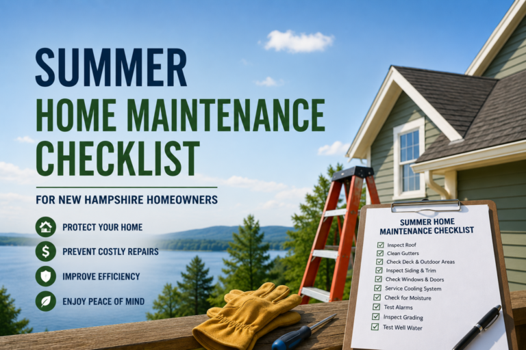 Summer Home Maintenance Checklist for New Hampshire Homeowners